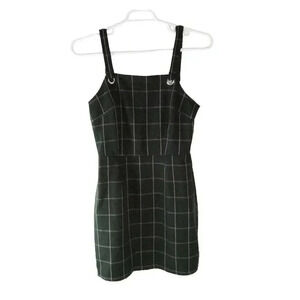 Bebop Women's Black Stripes Sleeveless Dress Size Medium